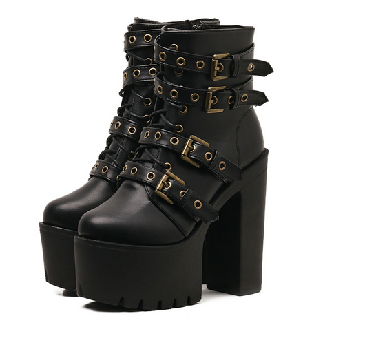 Botas Martin de Tacón Alto para Mujer