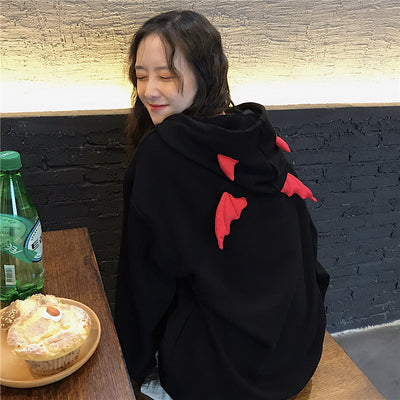 Sudadera Diablilla Polar de Felpa