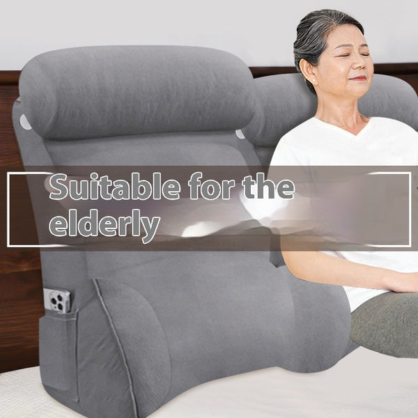 Sofá Reclinable Bedhead con Respaldo Grande y Bolsa Suave