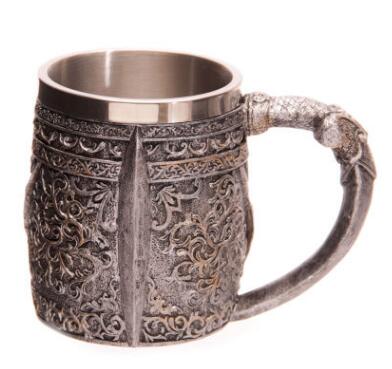 Taza Cráneo TYR'S CHALICE - Diseño Vikingo Legendario