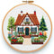 Kit Completo de Bordado Cottage Garden