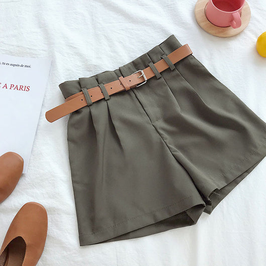 Bermudas de Corte Ancho Estilo Sastre - Image 4