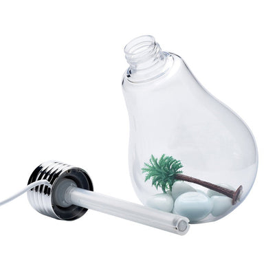 Difusor Ultrasónico USB Mini con Luz LED - Humidificador Aromaterápico de Diseño Botella - Image 5