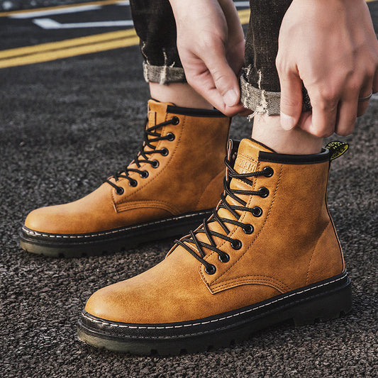 Zapatillas Altas Plataforma para Hombre - Estilo Casual Urbano