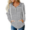 Sudadera con Capucha y Bolsillos para Mujer - Casual de Manga Larga