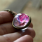 Nebula Galaxy Double Sided Pendant Necklace Four