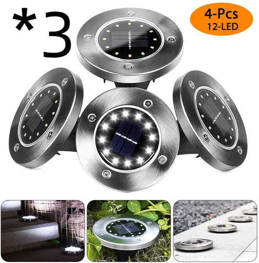 Luces Solares de Jardín Impermeables con 8 LEDs - Image 17