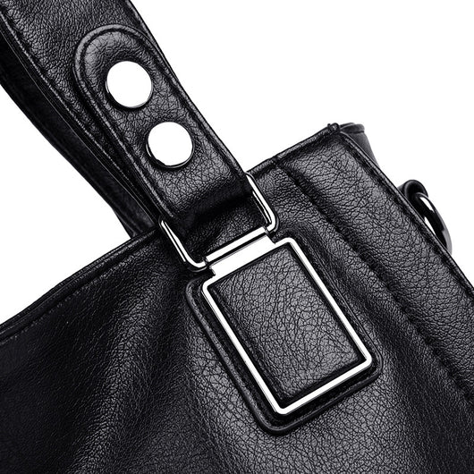 Bolso de Hombro de Cuero PU para Mujer - Image 7