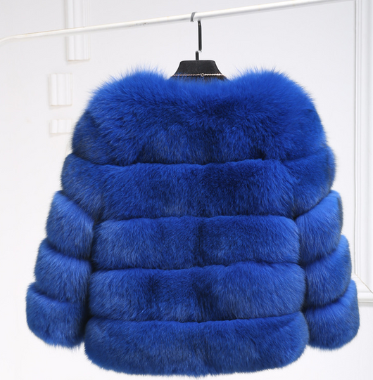 Abrigo de Piel Sintética para Mujer - Elegante y Abrigador para Invierno - Image 3