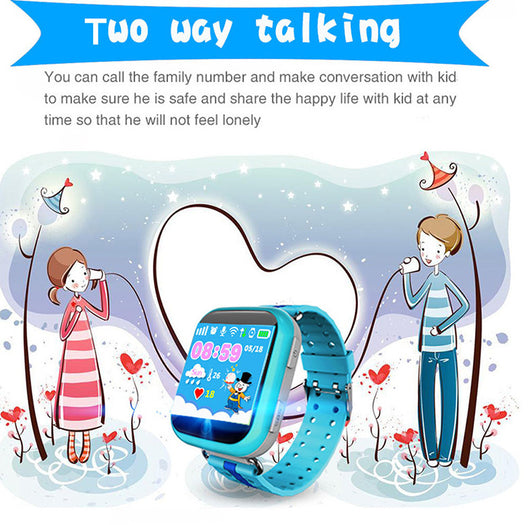 Reloj Inteligente GPS para Niños Q750 con Pantalla Táctil y Llamadas SOS - Image 9