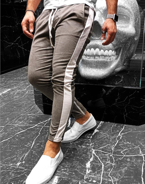 Pantalones Harem Deportivos con Cierre en el Tobillo para Hombre