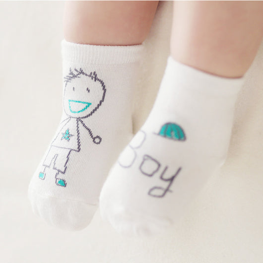 Calcetines Antideslizantes para Bebé - Diseño Asimétrico Primavera Otoño - Image 10
