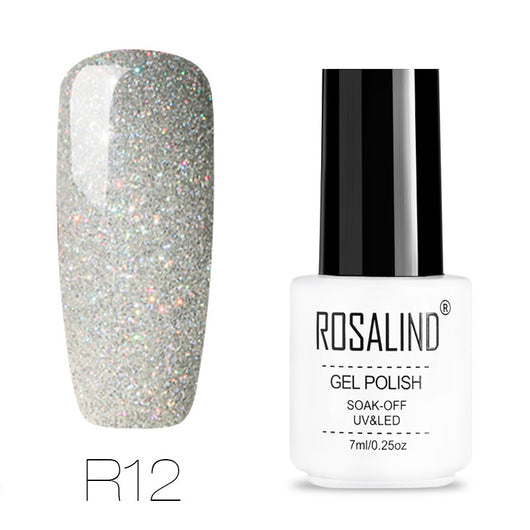 Uñas de Terapia Lumínica Arcoíris con Diseño de Estrellas - 29 Colores - Image 43