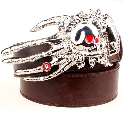 Cinturón de Moda Calavera Cabeza Grande - Image 14