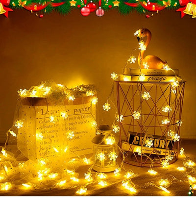 Luces LED Decorativas Parpadeantes con Estrellas - Image 2