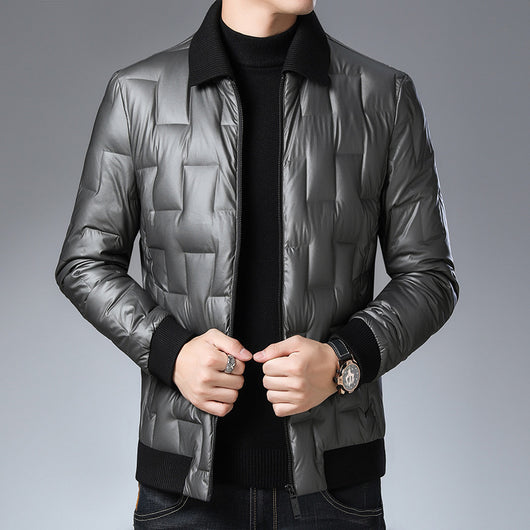 Chaqueta de Plumas Casual para Hombre