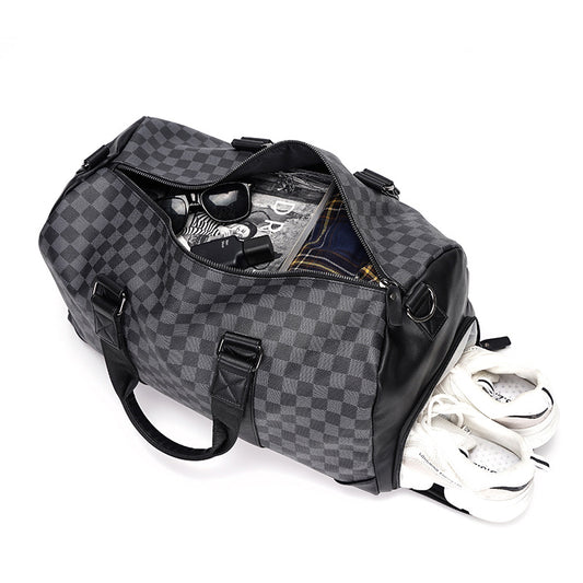 Bolsa de Viaje Horizontal para Hombre - Portátil y Versátil