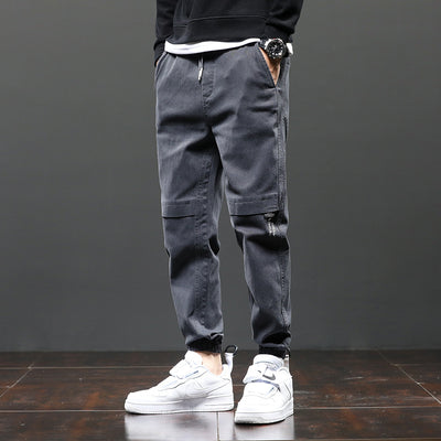 Pantalones Overol Holgados de Pierna Recta para Hombre - Image 13
