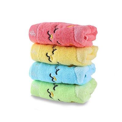 Toallas de Baño Fibra de Bambú con Diseño Gatito