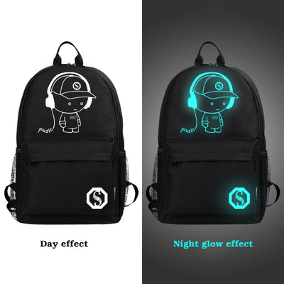 Mochila de Ocio Exterior con Carga USB y Luz Integrada - Image 3