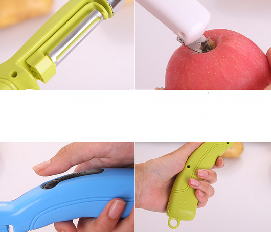 Pelador Eléctrico Multifuncional de Acero Inoxidable para Frutas y Patatas - Image 6