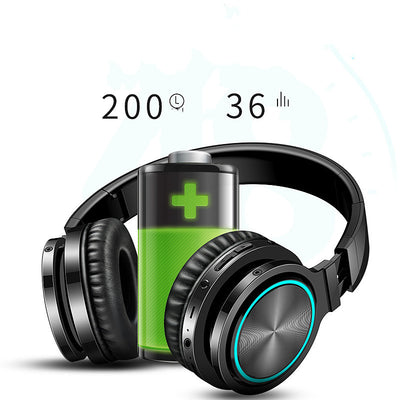 Auriculares Inalámbricos B12 Plegables Universales - Image 9