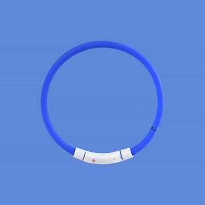 Collar Luminoso Antiextravío para Perros - Collar Inteligente LED