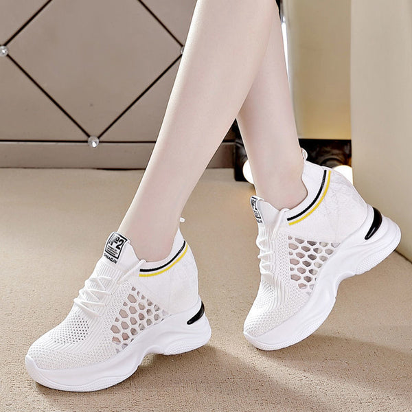 Tenis Deportivos para Mujer con Plantilla Elevadora Transpirable y Efecto Adelgazante - Image 7
