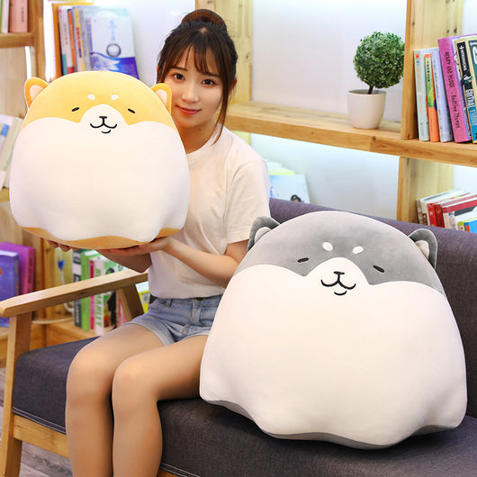 Peluche Shiba Inu Adorable con Diseño de Pudín
