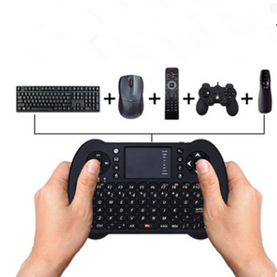 Teclado Inalámbrico QWERTY con Ratón Aéreo Integrado - Image 4