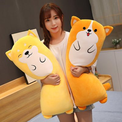 Almohada Peluche Alargada Animales - Perro y Conejo - Image 3