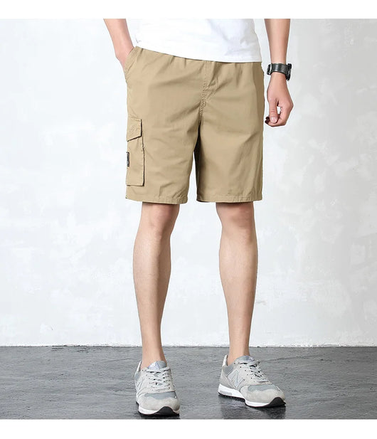Capris Cortos Cargo con Múltiples Bolsillos Lavados - Image 7