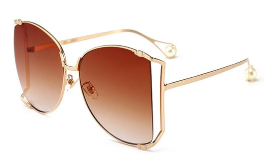 Gafas de Sol Cuadradas para Mujer con Marco Metálico - Image 6