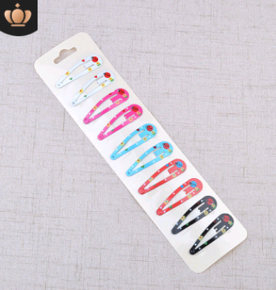 Clip para Cabello Infantil con Diseños Estrellas y Amor - 5 cm - Image 5