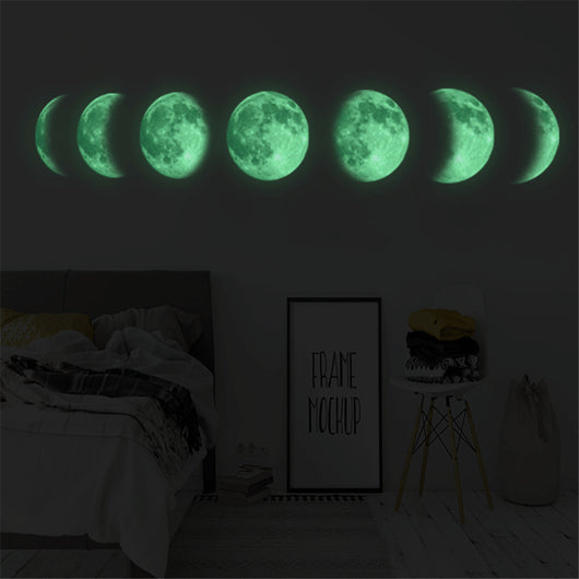Pegatinas Decorativas Mapa Lunar Fluorescente - Image 2