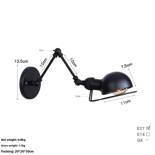 Lámpara LED de Pared Articulada para Estudio y Dormitorio - Image 25