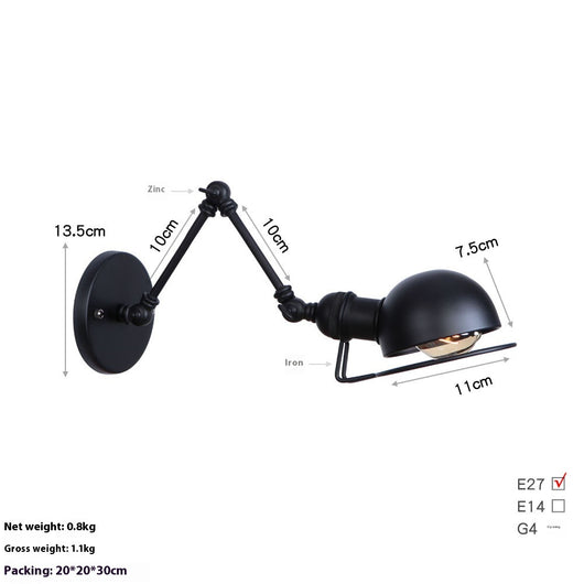 Lámpara LED de Pared Articulada para Estudio y Dormitorio - Image 25