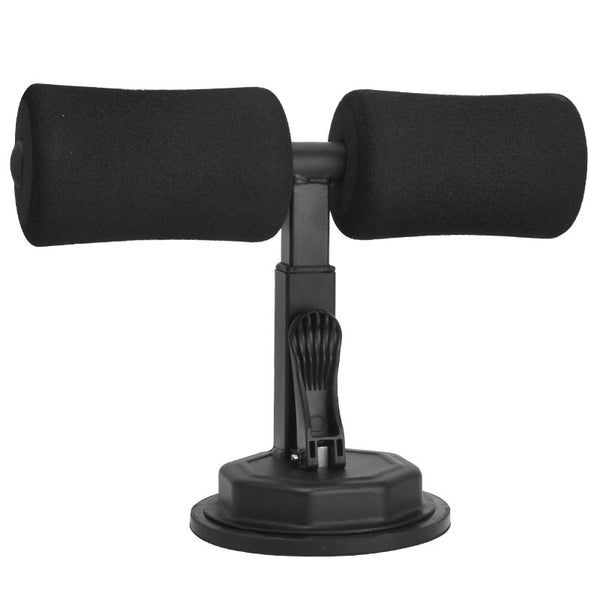 Banco de Abdominales con Soporte para Tobillos y Barra de Crunch Acolchada