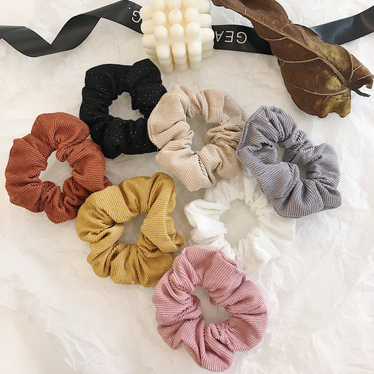 Cinta para Cabello Pana Otoño-Invierno Colores Sólidos