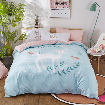Ropa de Cama Infantil de Algodón con Diseños Animados - Image 4