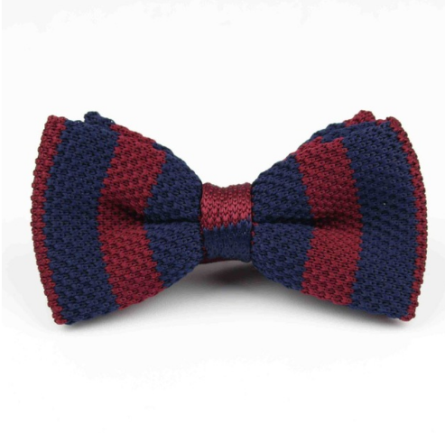 Corbata Mariposa Tejida Ajustable Doble Capa - Diseño Moderno Unisex