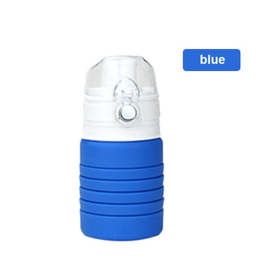 Botella de Agua Plegable de Silicona para Deportes y Viajes - Image 3