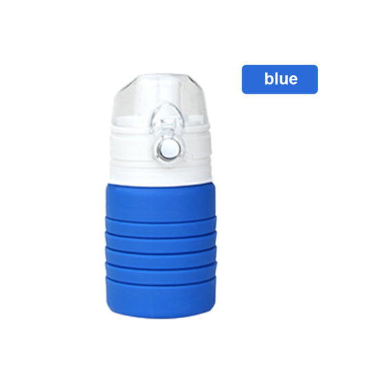Botella de Agua Plegable de Silicona para Deportes y Viajes - Image 3