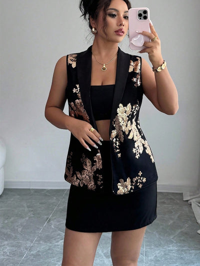 Chaleco Estampado sin Mangas para Mujer - Image 16