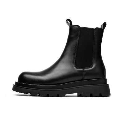 Botas Martin Chelsea Altas para Hombre Estilo Británico Clásico - Image 5