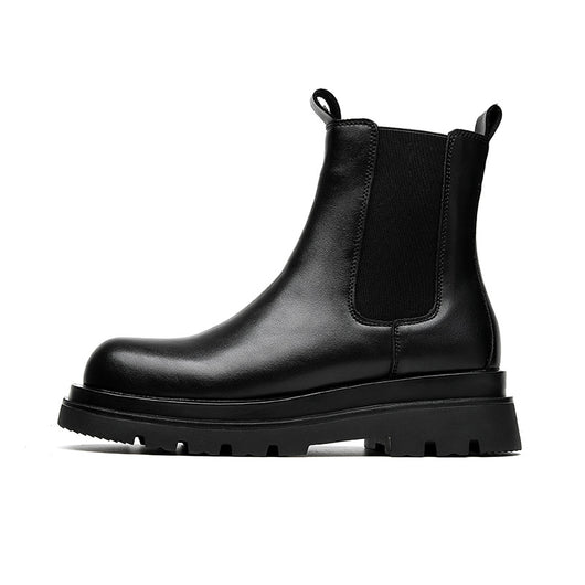 Botas Martin Chelsea Altas para Hombre Estilo Británico Clásico - Image 5