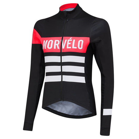 Jersey Ciclista de Forro Polar Manga Larga para Clima Frío - Image 7