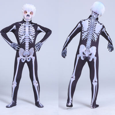 Disfraz de Esqueleto Aterrador - Mono Completo para Halloween y Carnaval - Image 3