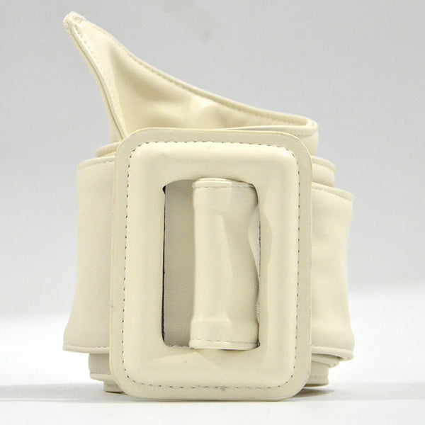Cinturón Ancho de Piel de Oveja para Mujer - Image 17