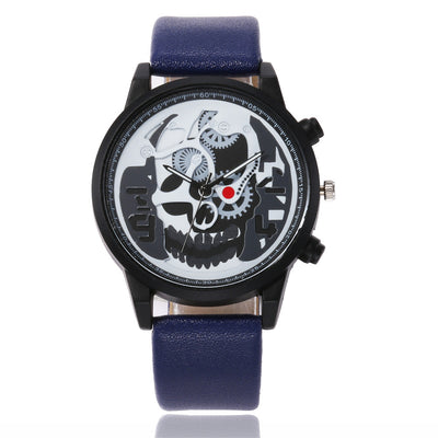 Reloj Pulsera Hombre Calavera Estilo Salvaje - Cinturón y Reloj - Image 3